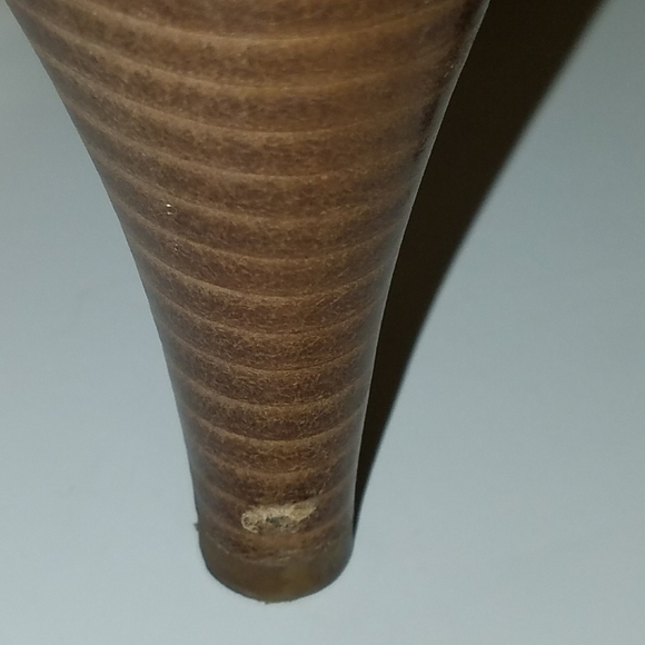 Bandolino medium orange high heel sandal size 9 - Picture 4 of 7